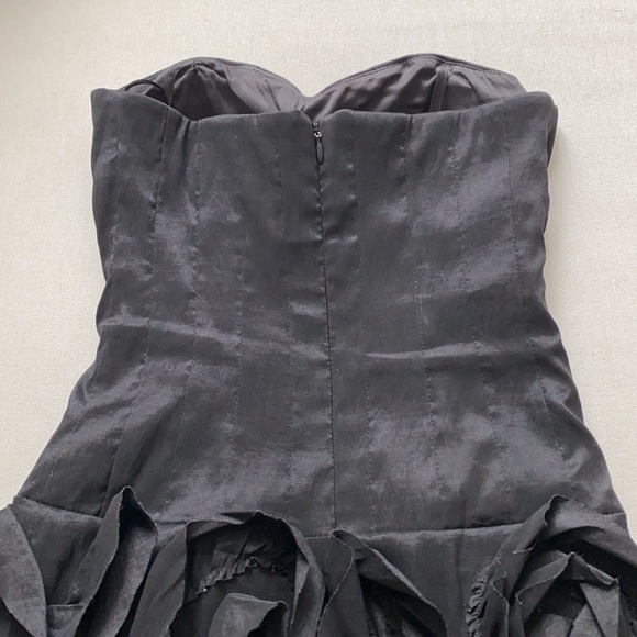 BCBG Max & Cleo Black Strapless Formal Dress - Picture 8 of 11